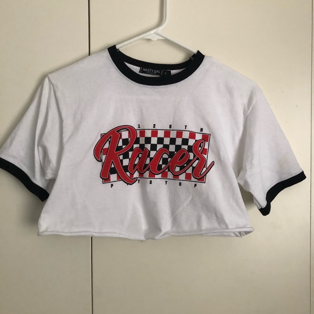 Racer Crop Tee